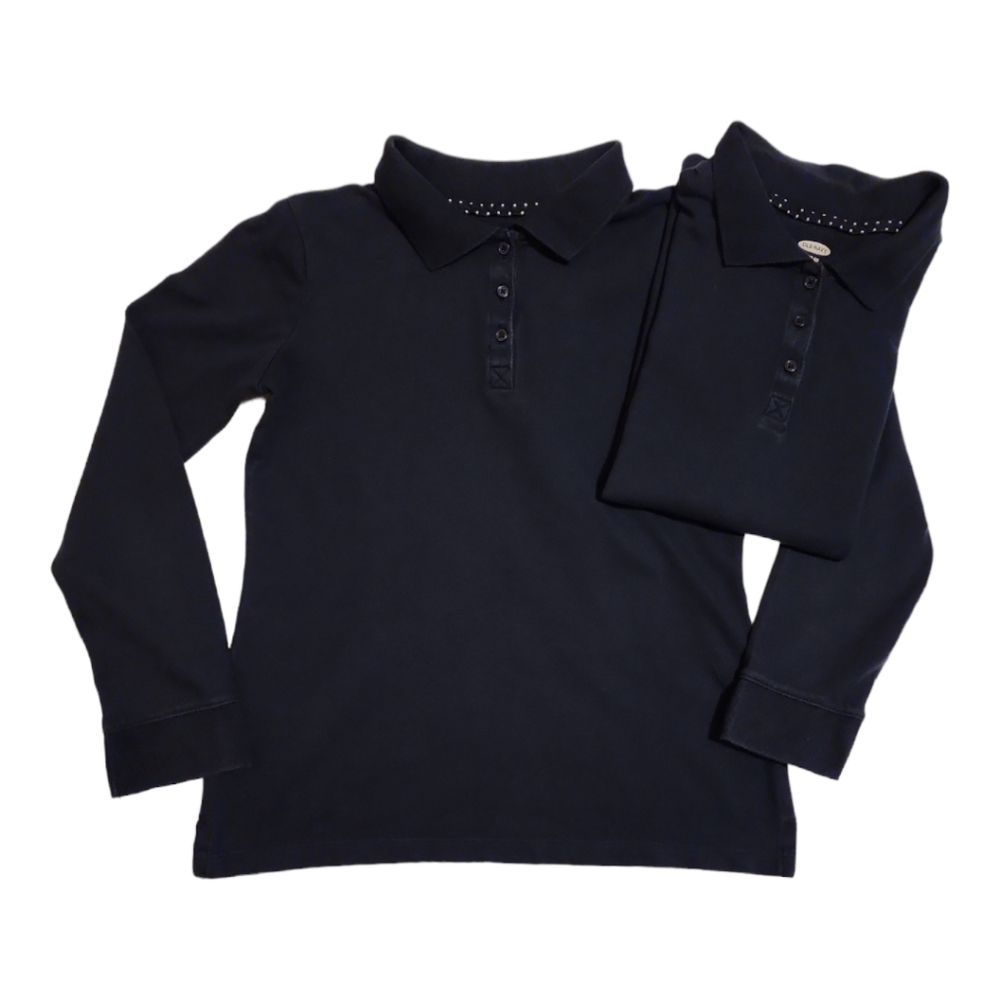 Girl's Set of 2 Old Navy Blue Long Sleeve Tops